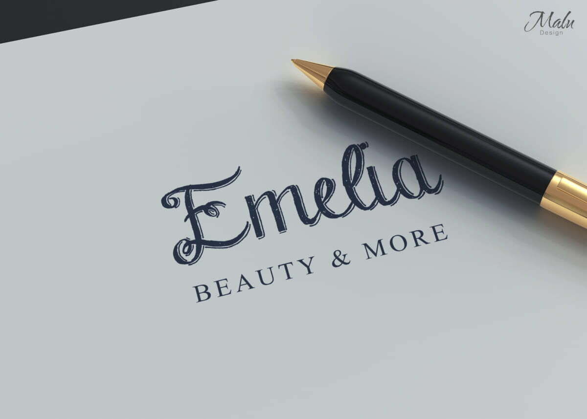 thiết kế logo emelia