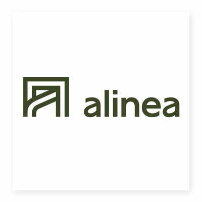 your logo is alinea