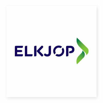 elkjop's logo