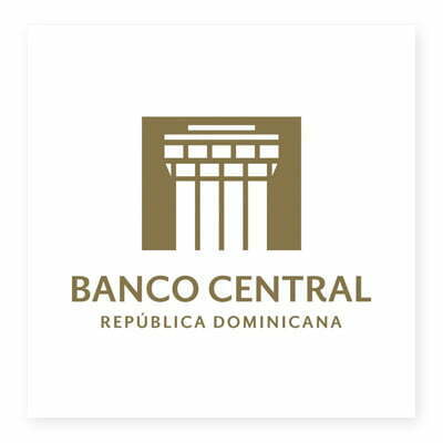 the logo just hangs banco central