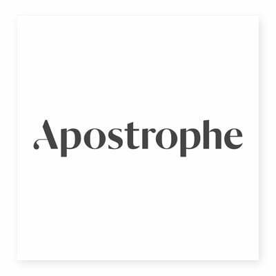 logo and apostrophe