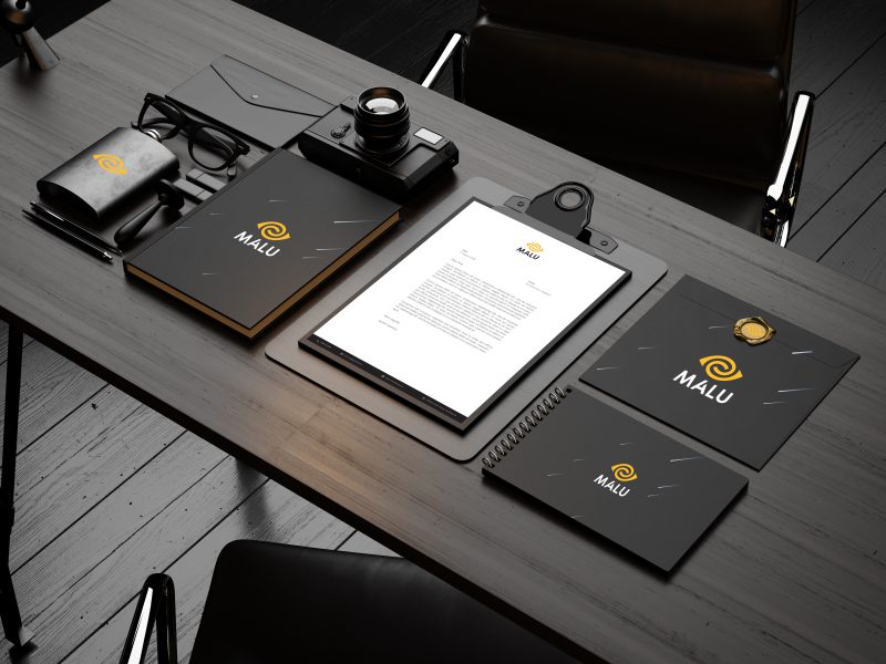 Mockup desk malu