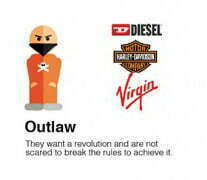 the outlaw brand archetype
