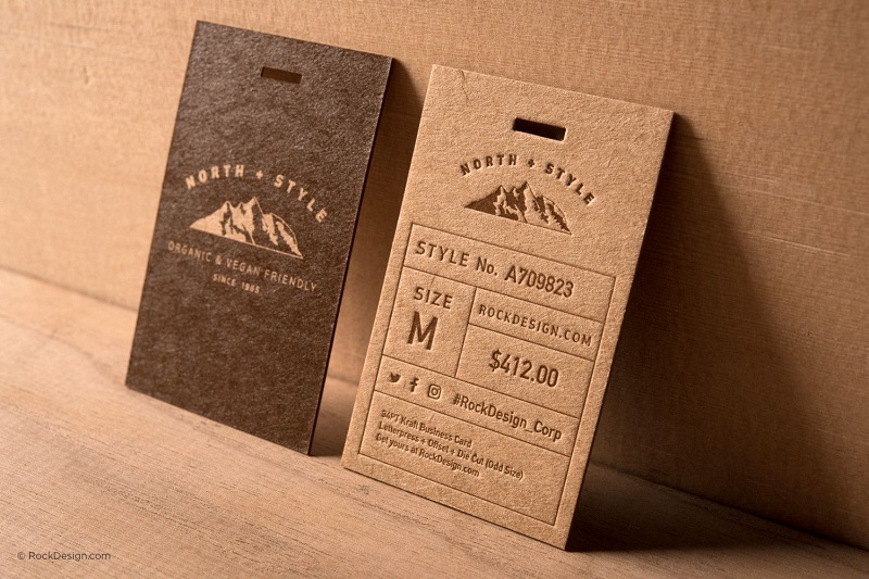 Where to print on deals kraft paper