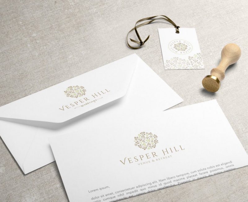 Vesper Hill responsive logo