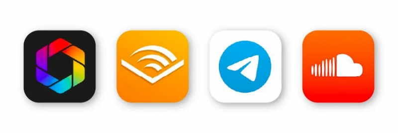 4 app icons