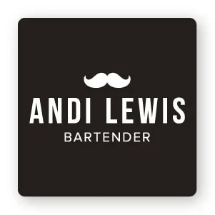 Andi Lewis bartender logo