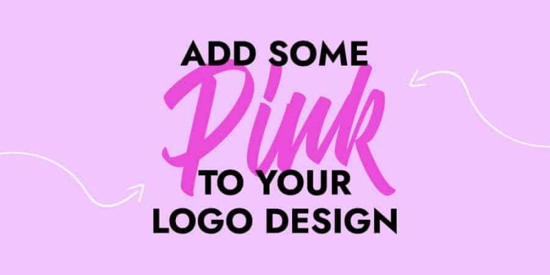 Combine Pink With Logo Design