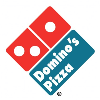 dominos pizza red logo