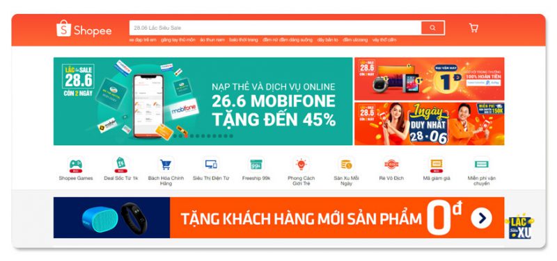 ban hang online tren shopee