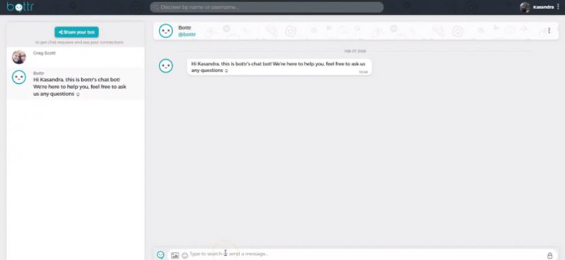 bottr chatbot