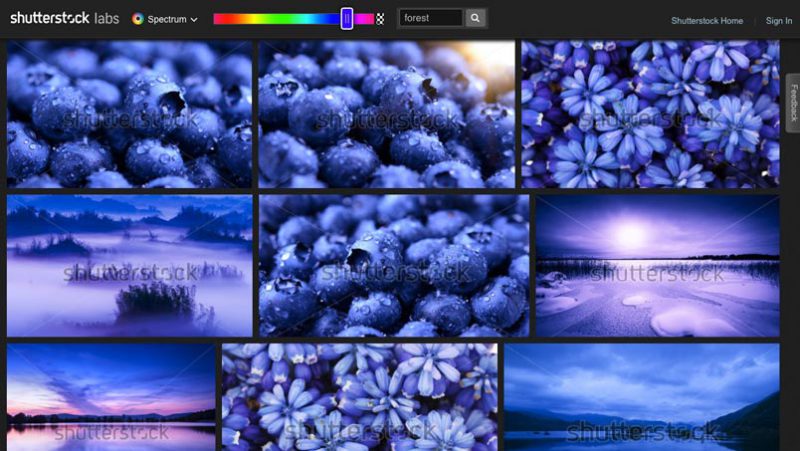 shutterstock lab spectrum