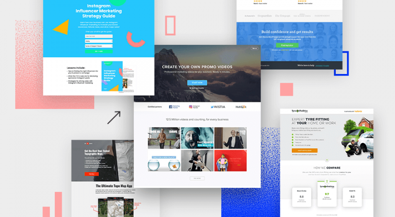 landing page