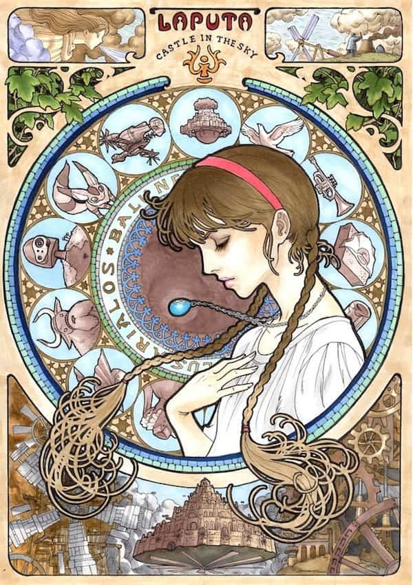 art nouveau and love of knowledge