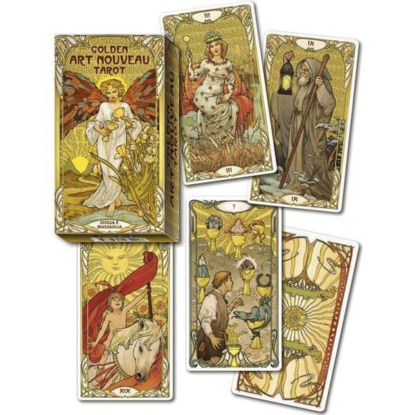 bo bai golden art nouveau tarot