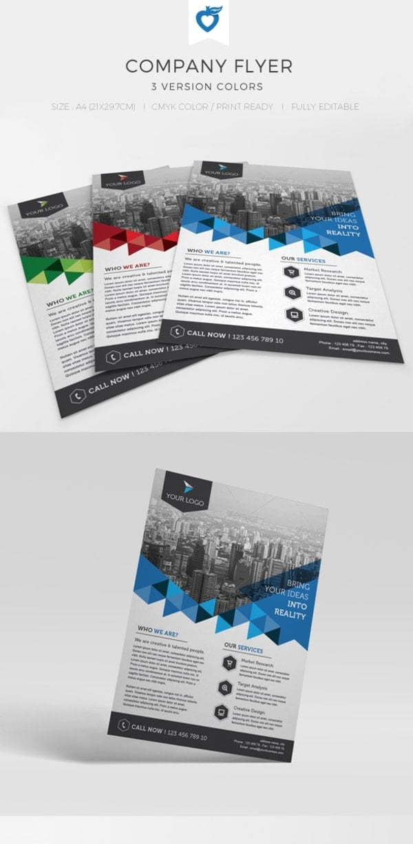 flyer design for company