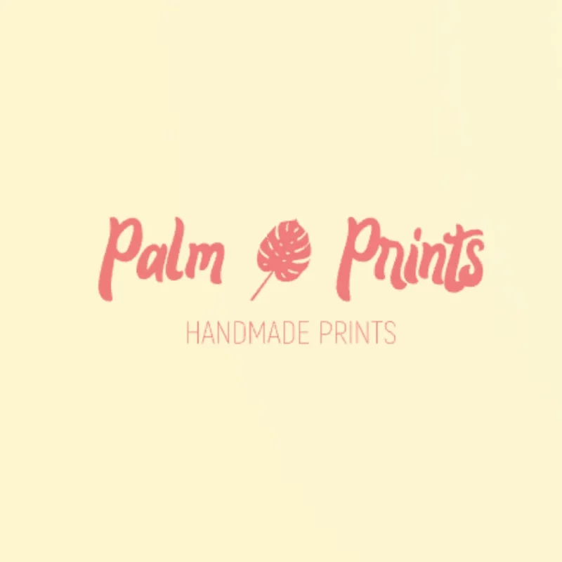 handmade prints logo design