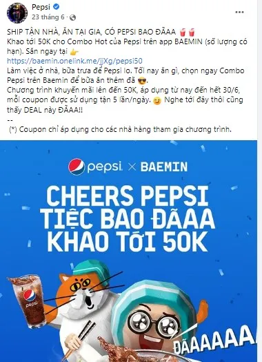 pepsi fanpage