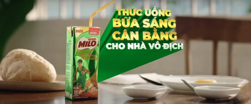 quang cao milo