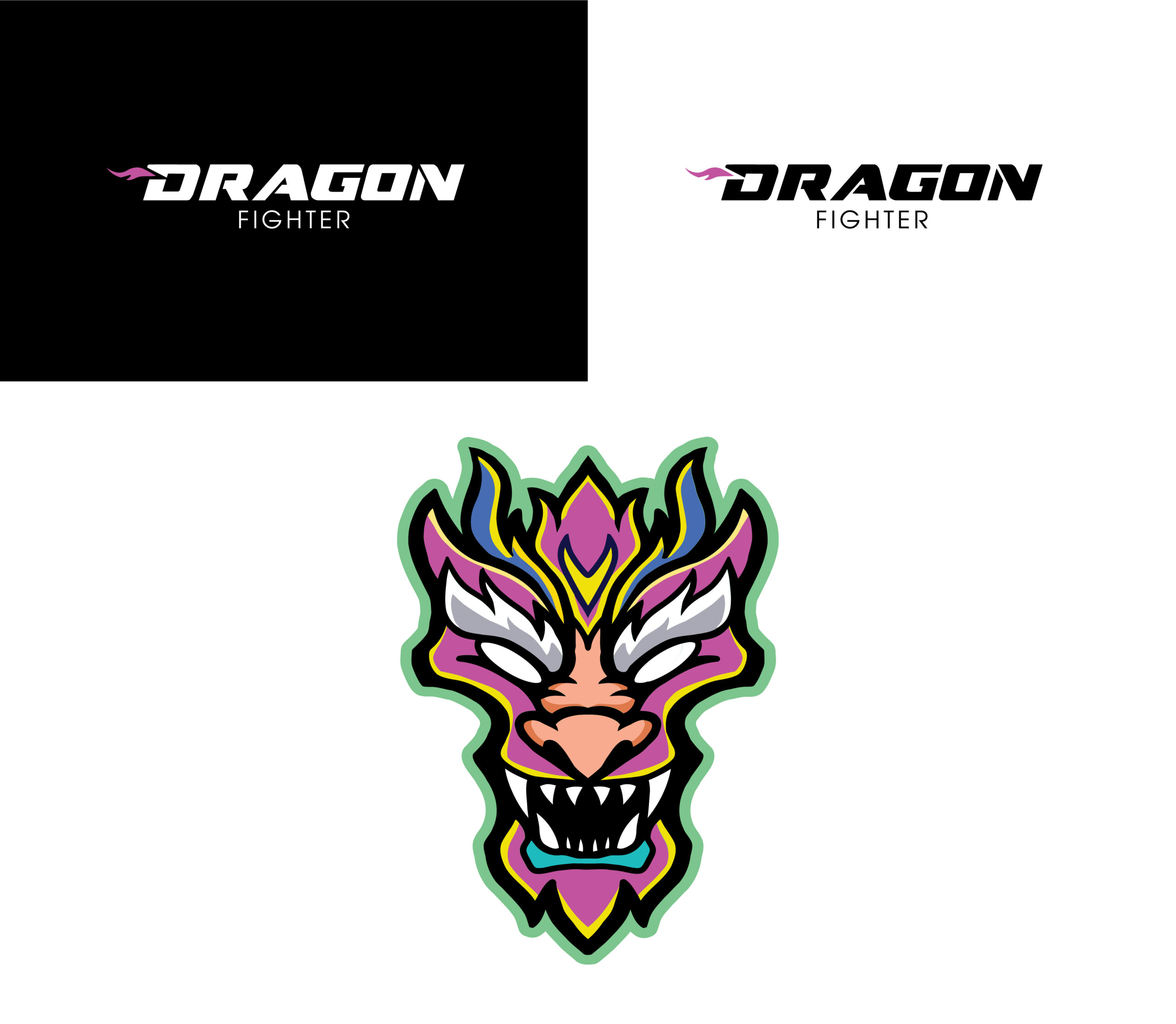 logo text Dragon Fighter 01 scaled